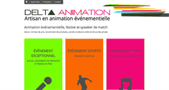 Desktop Screenshot of delta-animation.com
